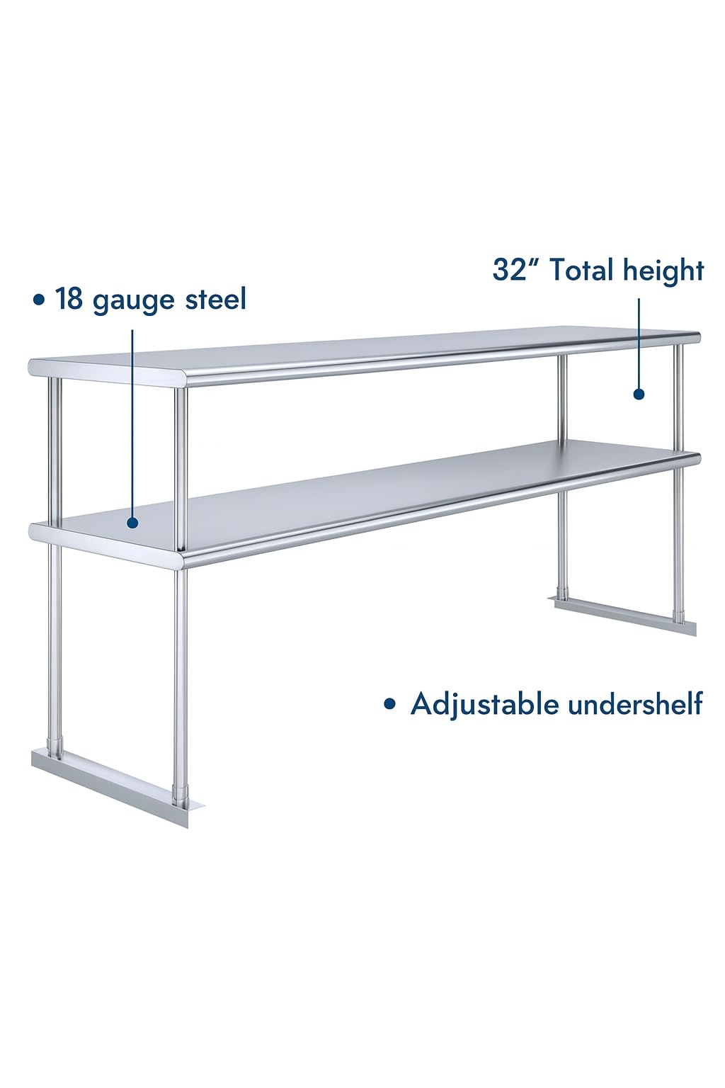 Amazon.co.jp: Express KitchQuip NSF認定 18ゲージ 高耐久 ステンレス